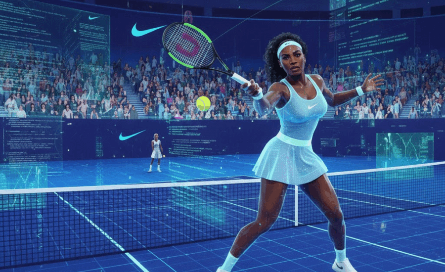 Nike’s AI Campaign Simulated Serena Match to Engage Fans