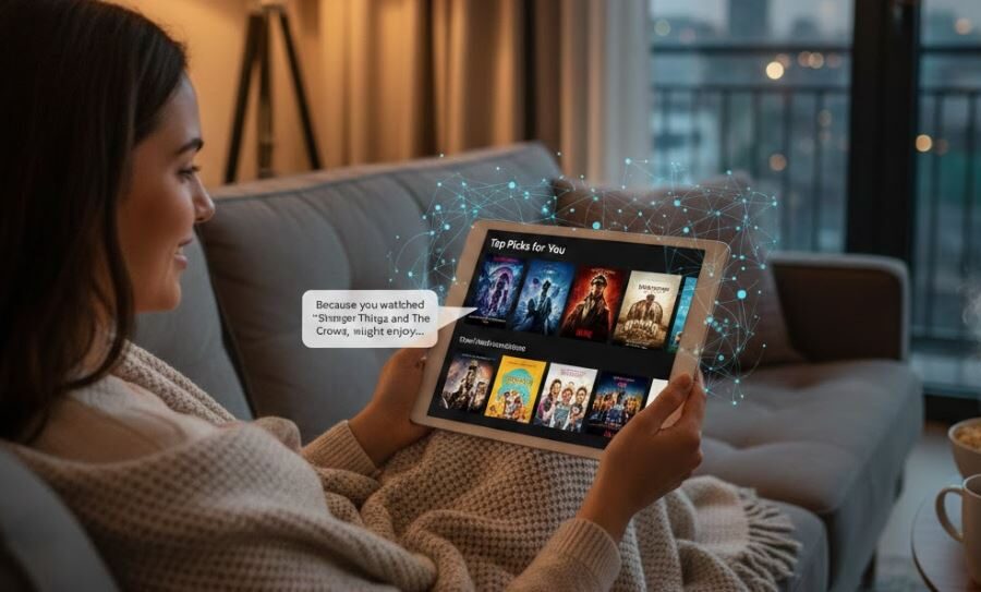 How Netflix Uses AI to Recommend the Perfect Shows