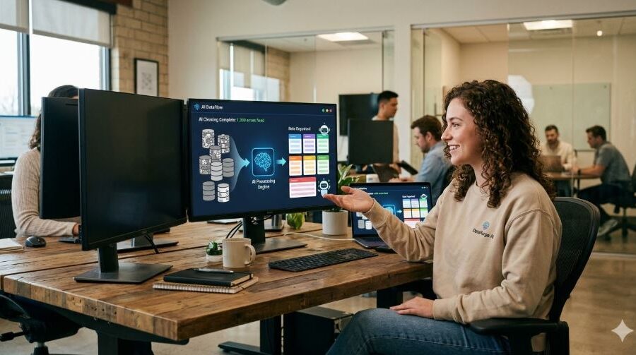 How AI Cleans and Organizes Business Data Automatically