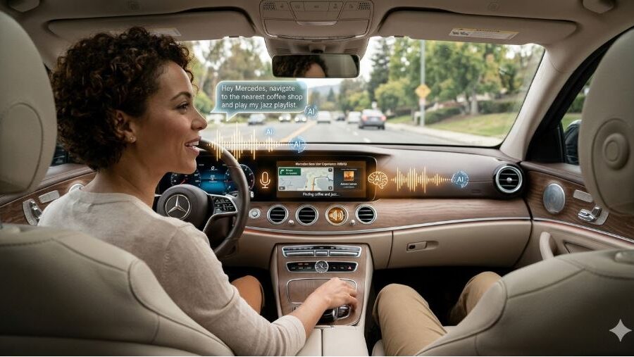 How Mercedes-Benz Uses AI Voice Assistants to Enhance Driver Experience